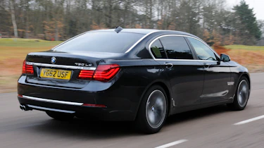 BMW ActiveHybrid 7 rear tracking