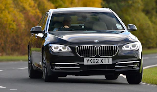 BMW ActiveHybrid 7 front cornering