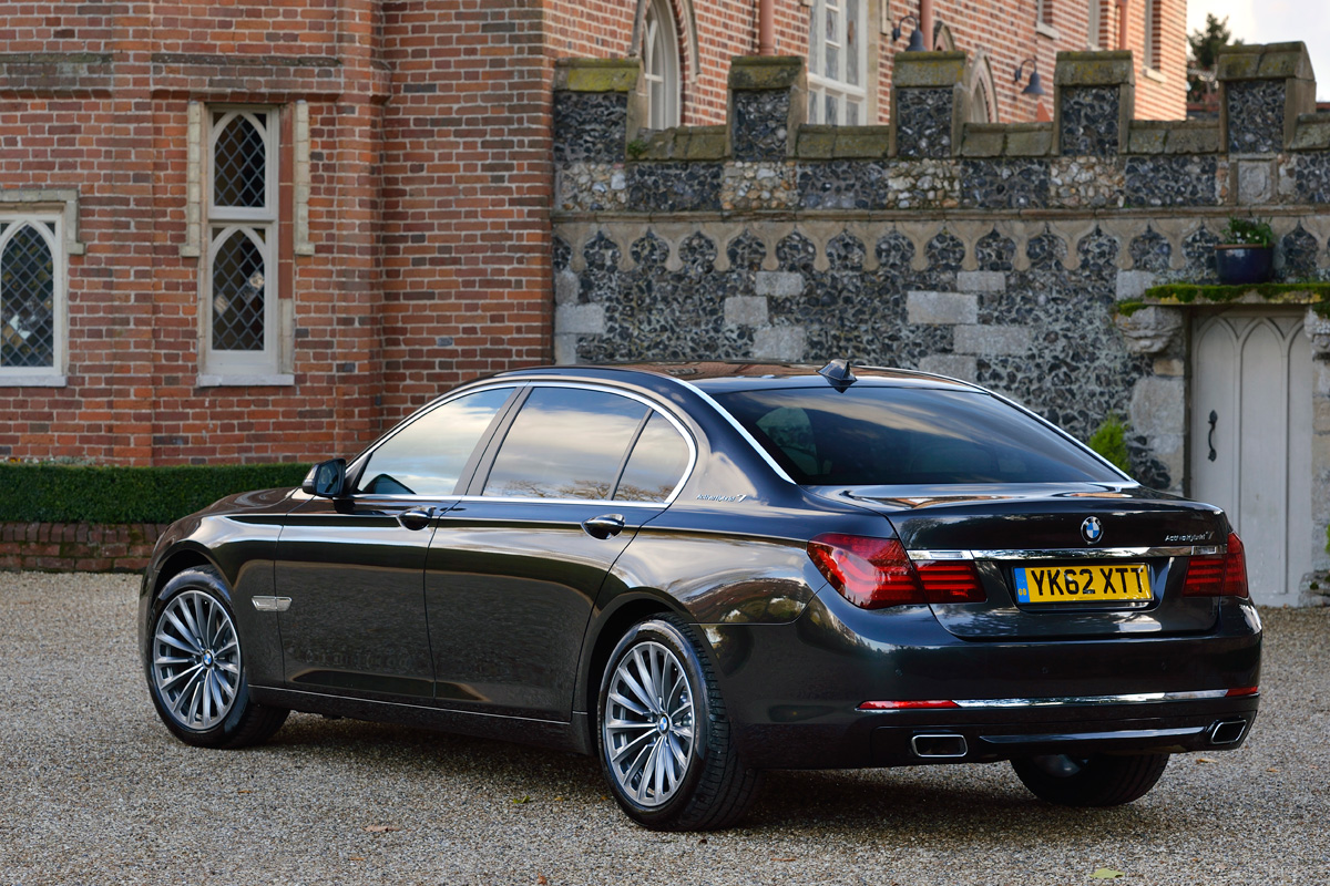 BMW ActiveHybrid 7 rear static