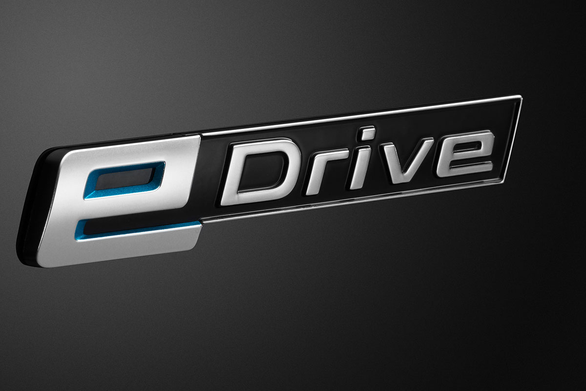 BMW i3 edrive badge