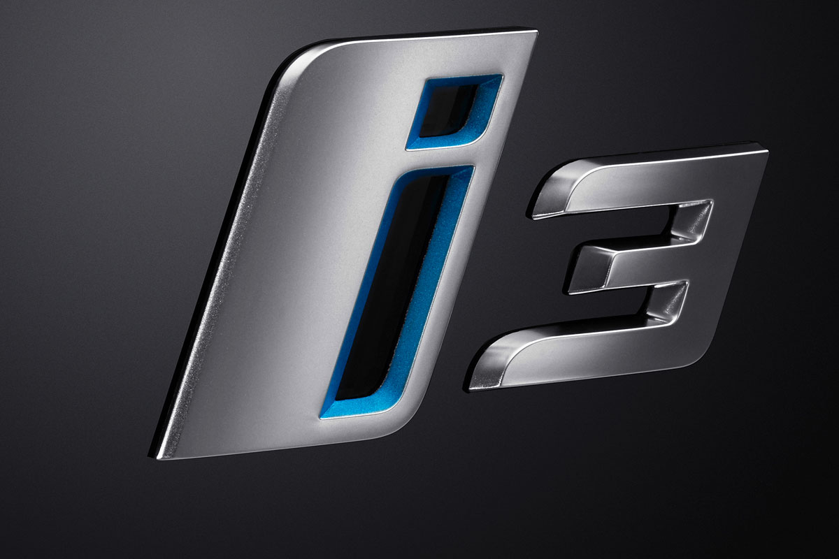 BMW i3 badge