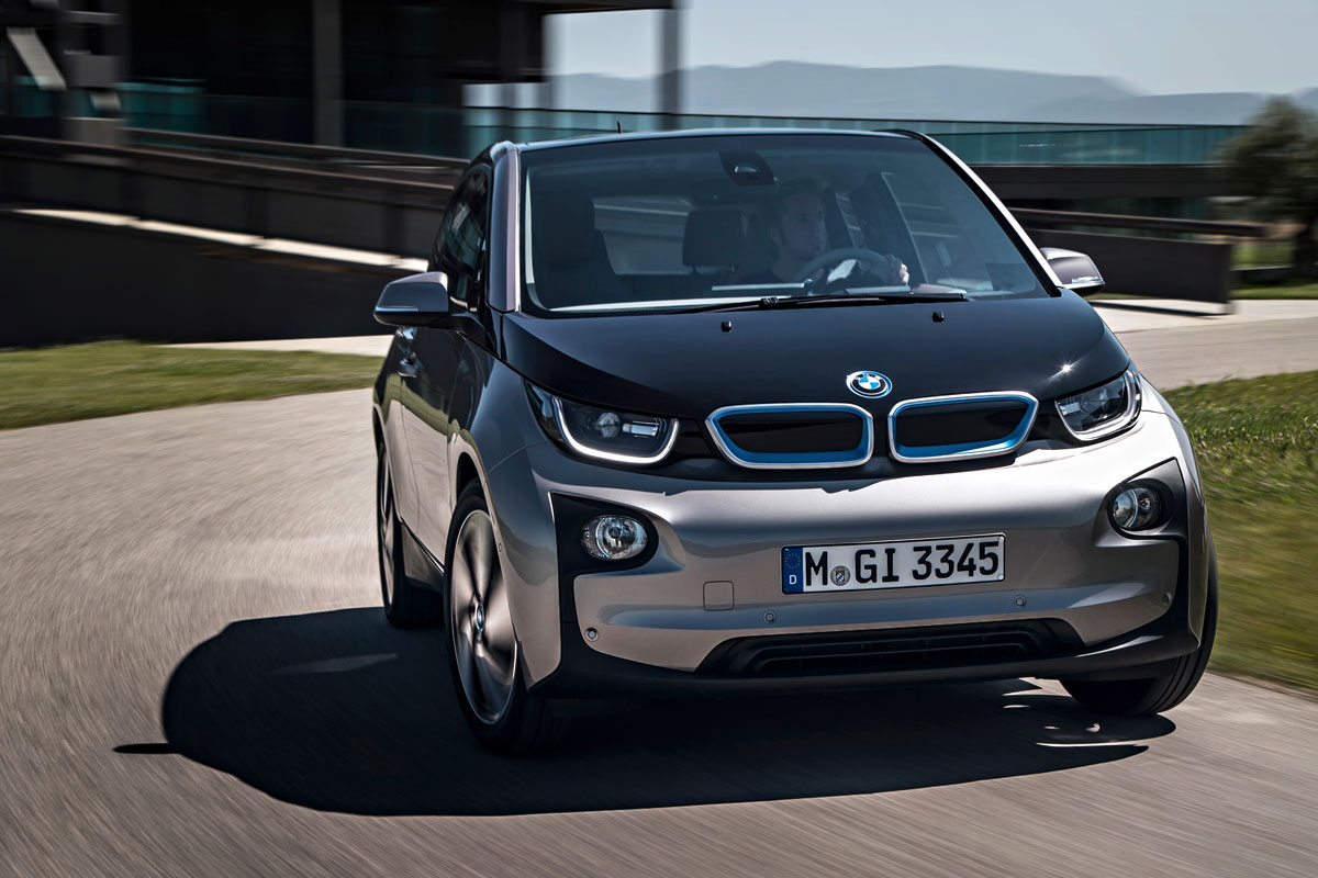 BMW i3 front action