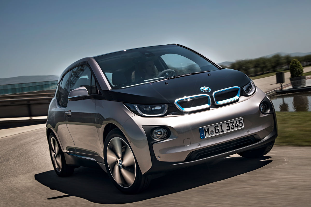 BMW i3 front tracking