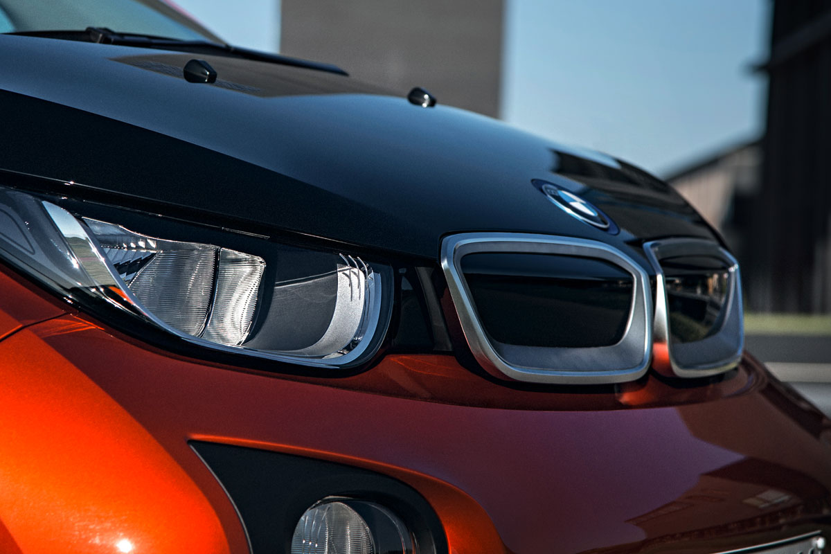 BMW i3 headlight detail