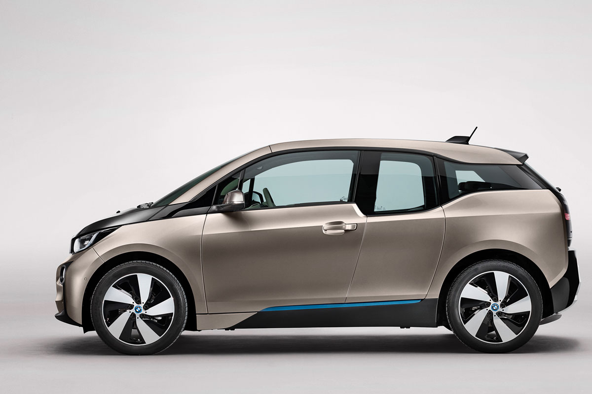 BMW i3 profile doors closed