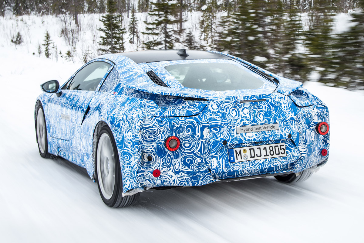 BMW i8 rear