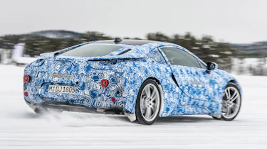 BMW i8 rear cornering