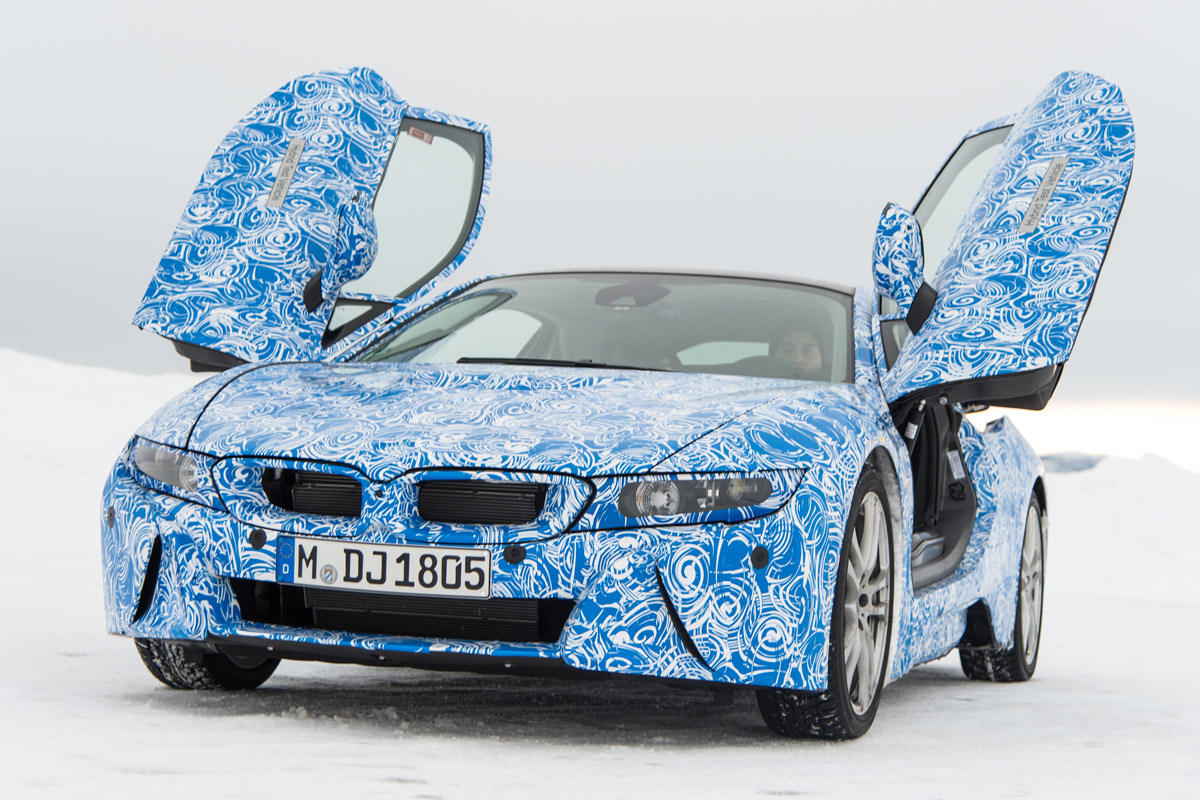 BMW i8 front static