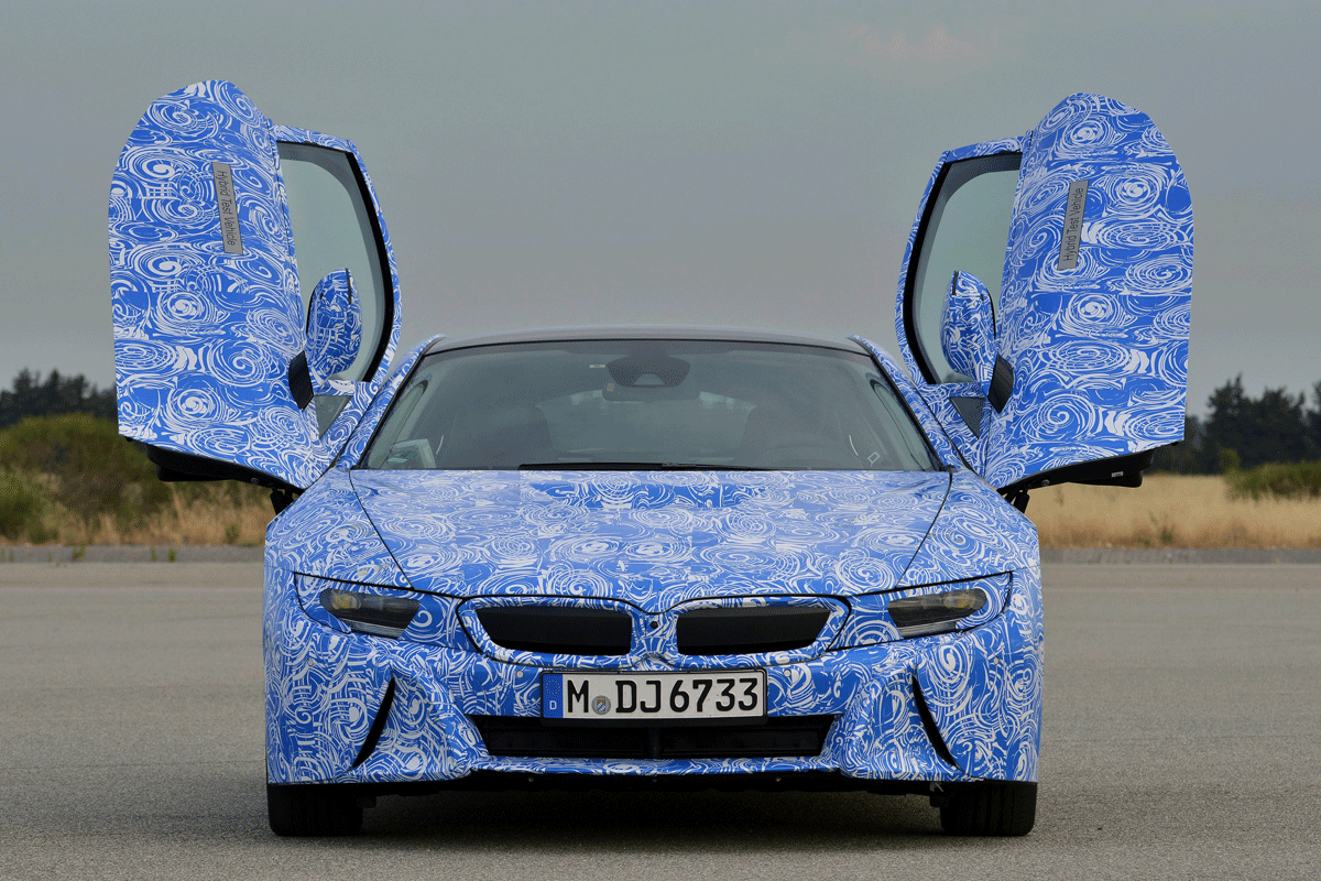 BMW i8 doors