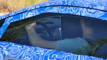 BMW i8 interior glimpse