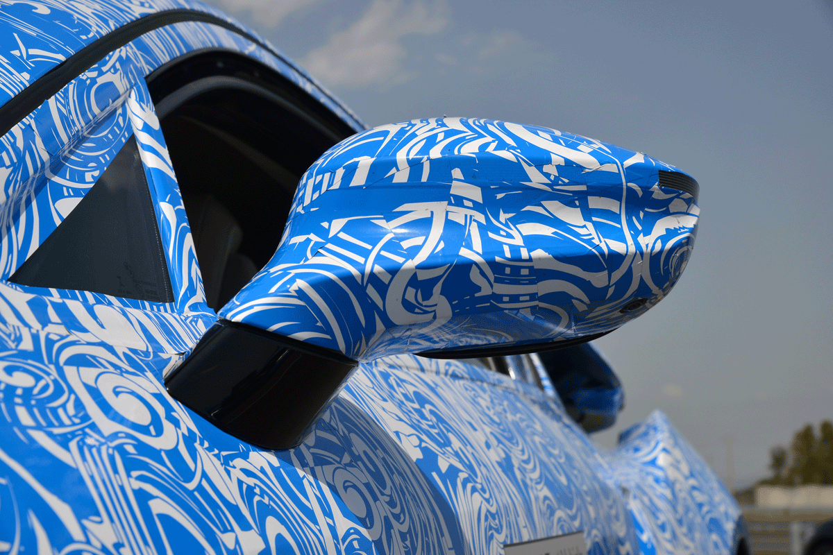 BMW i8 wing mirror
