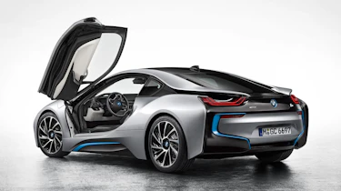 BMW i8 rear doors open
