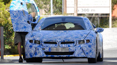 BMW i8 scissor-door open