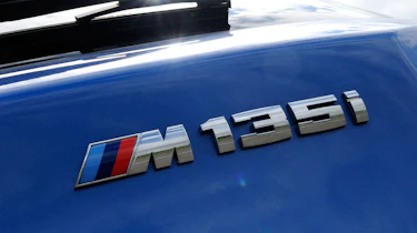 BMW M135i badge