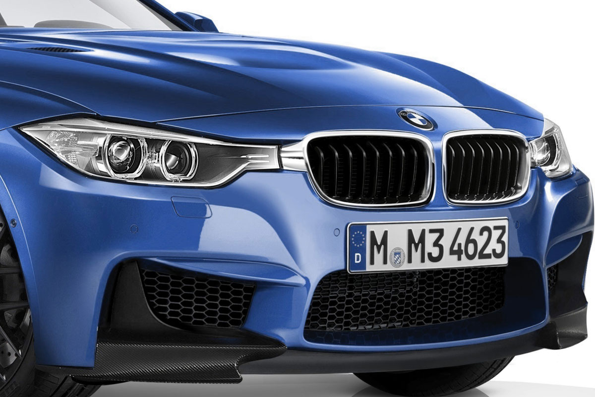 BMW M3 front detail