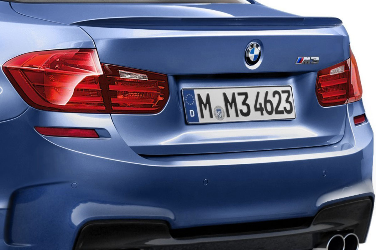 BMW M3 rear detail