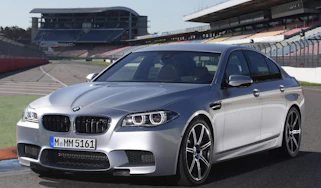 BMW M5 facelift front static