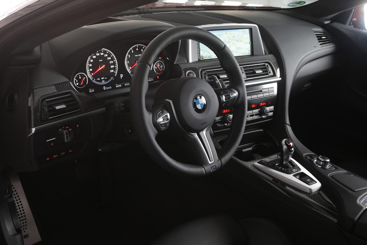 BMW M5 facelift interior