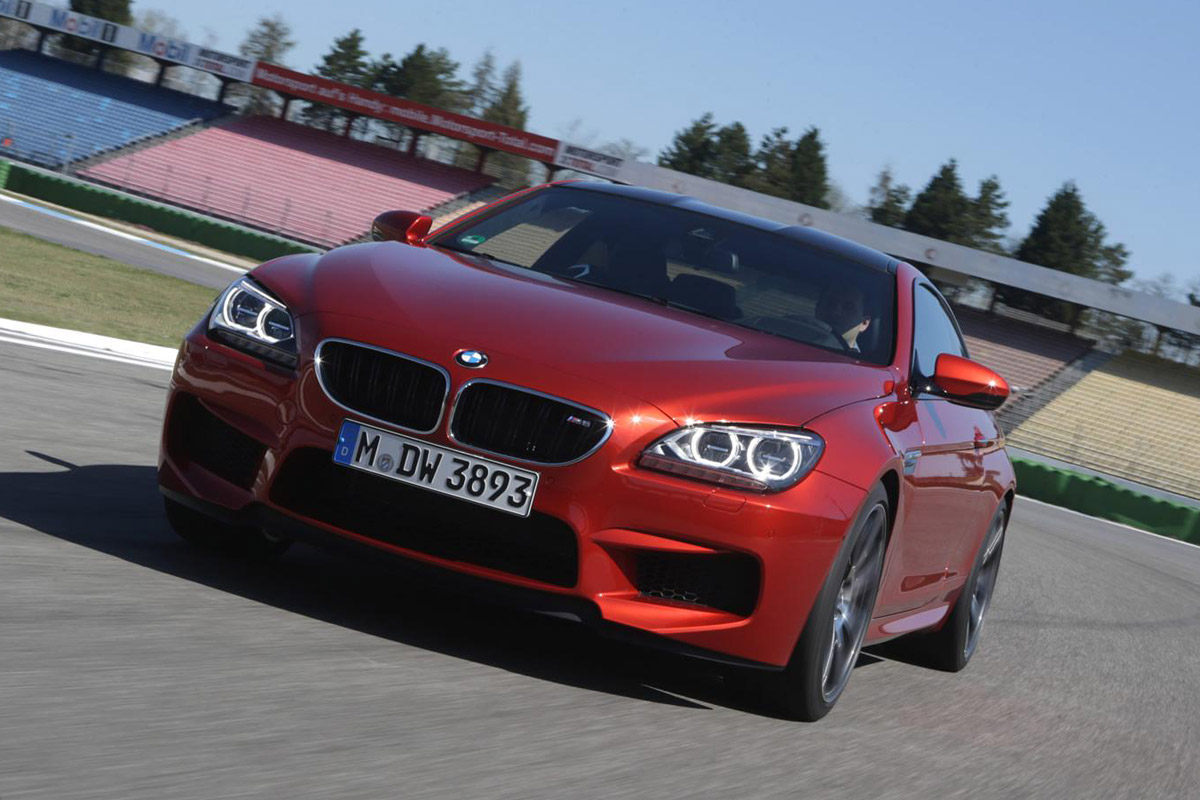 BMW M6 Competition Package front action