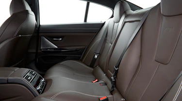 BMW M6 Gran Coupe rear seats