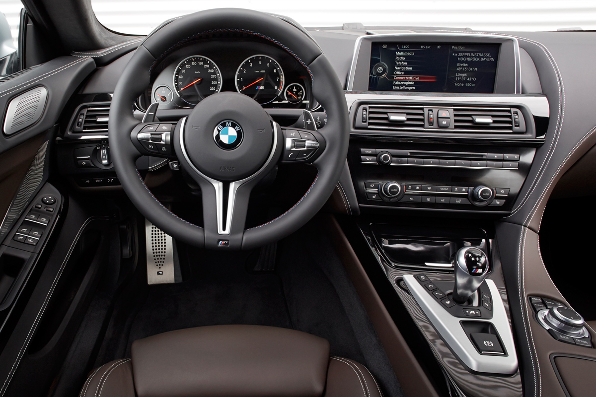 BMW M6 Gran Coupe interior