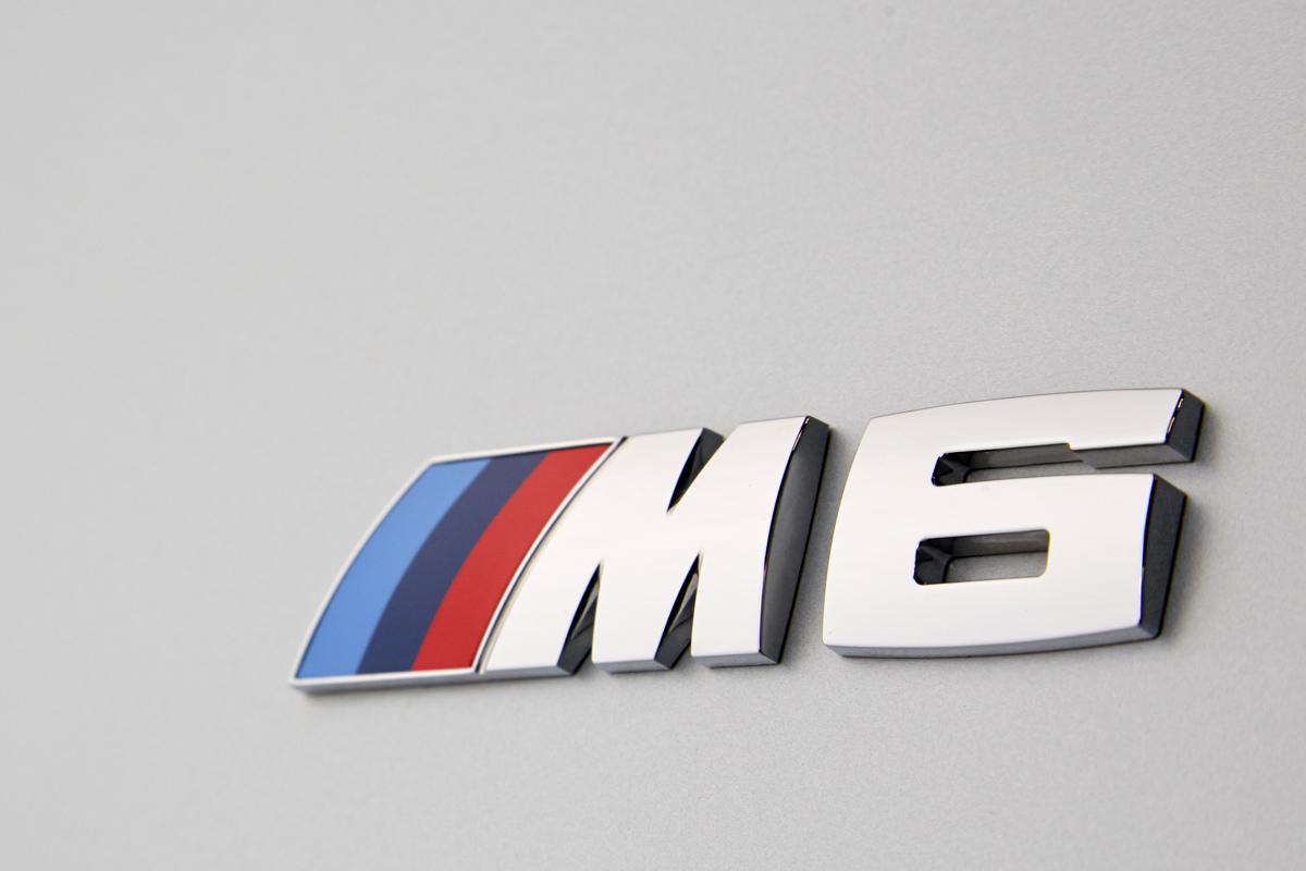 BMW M6 Gran Coupe badge