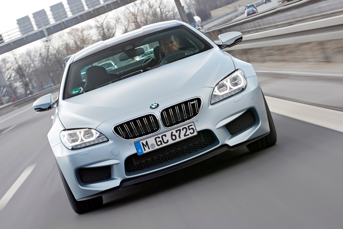 BMW M6 Gran Coupe front action