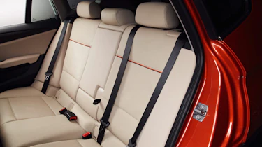 BMW X1 rear seats