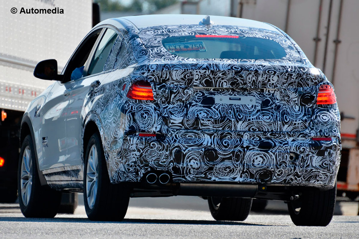 BMW X4 rear