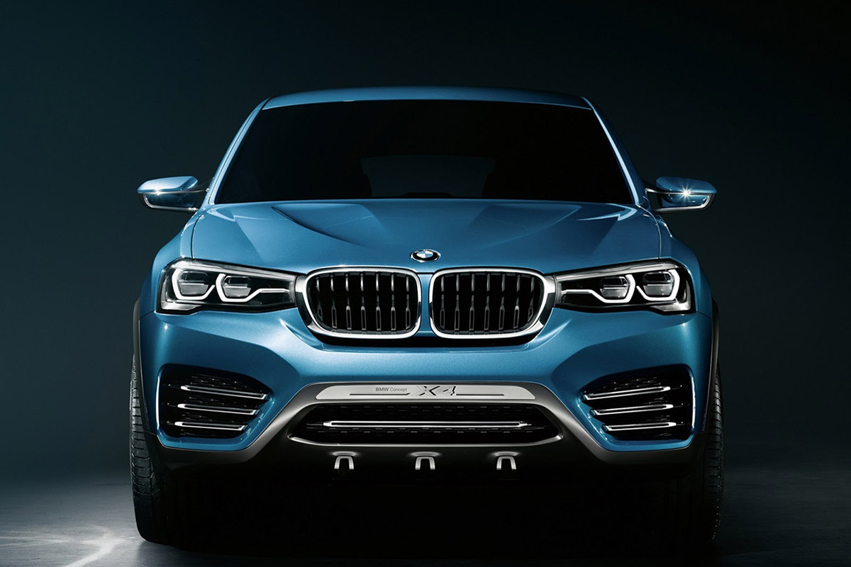 BMW X4 Concept head on