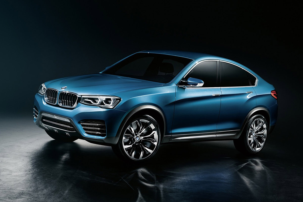 BMW X4 Concept front three quarter