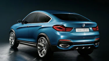 BMW X4 Concept rear three quarter
