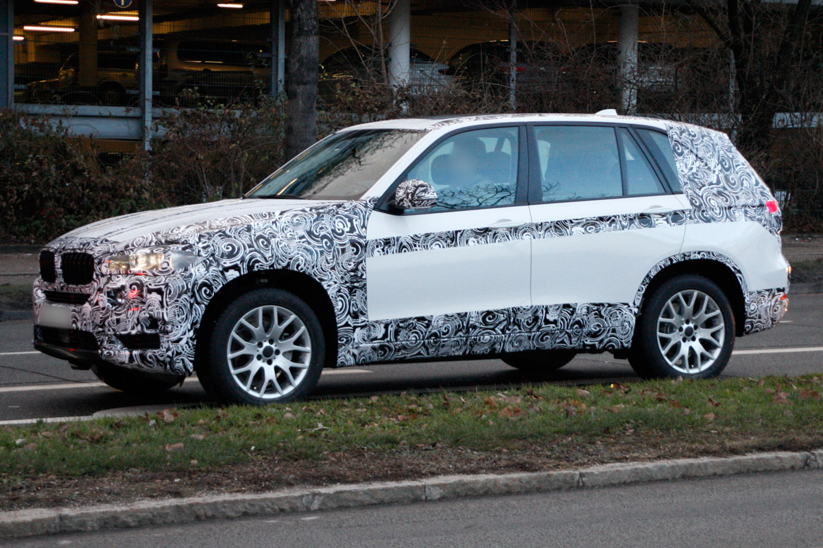 New BMW X5 front side