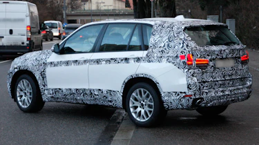 New BMW X5 rear side