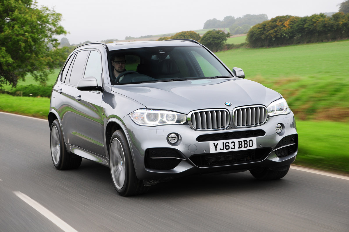 BMW X5 M50d 4x4 2013 front action