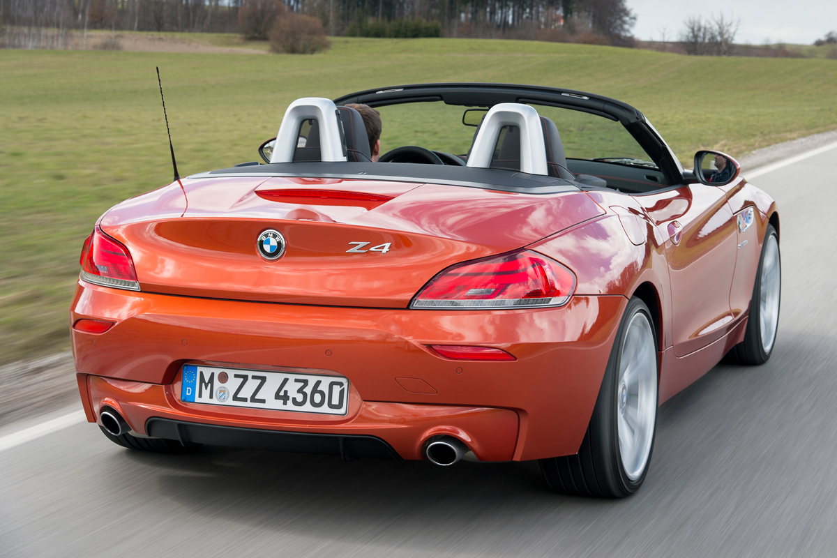BMW Z4 rear tracking