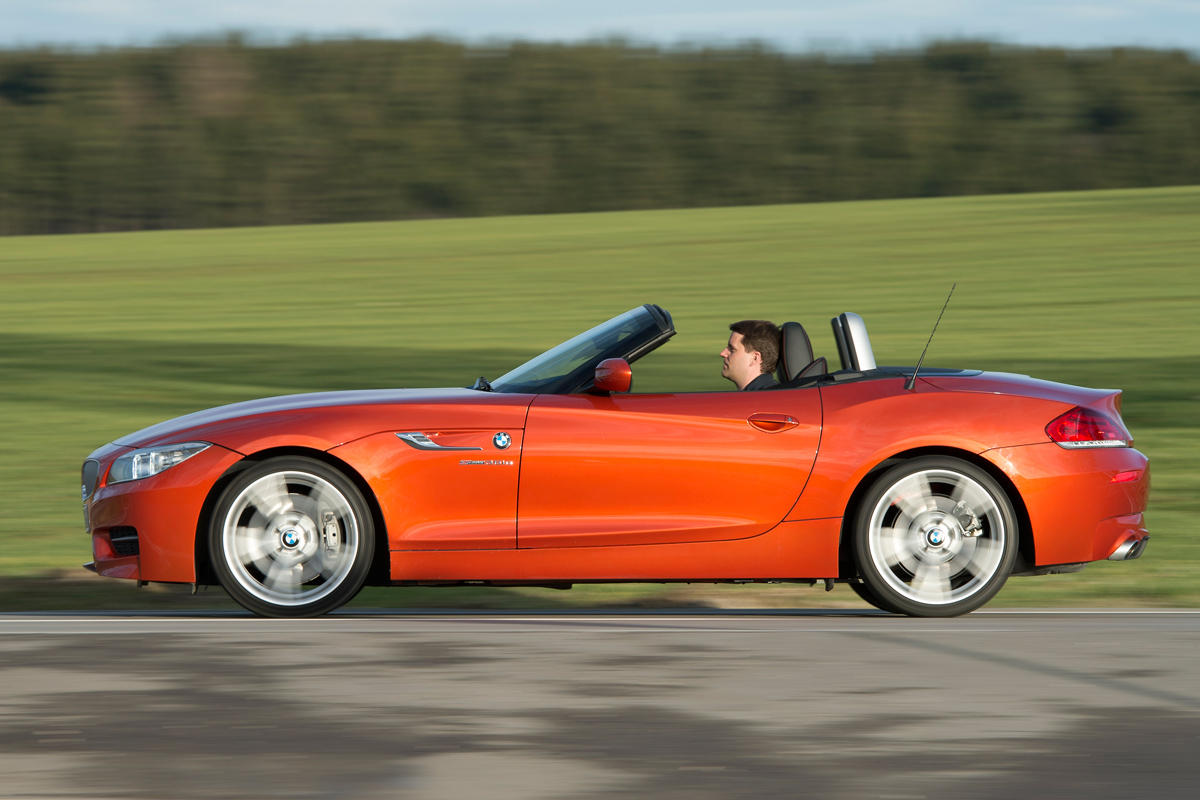 BMW Z4 panning