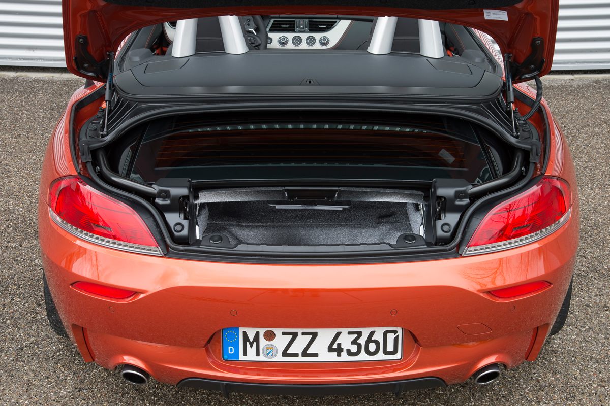 BMW Z4 boot