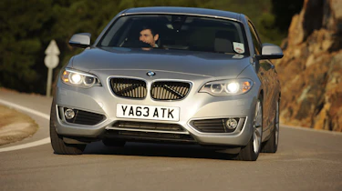 BMW 220d 2014 action