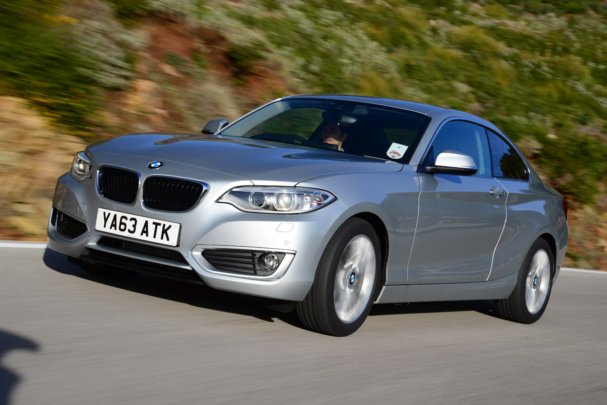 BMW 220d 2014 front tracking