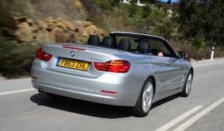 BMW 420d 2014 driving