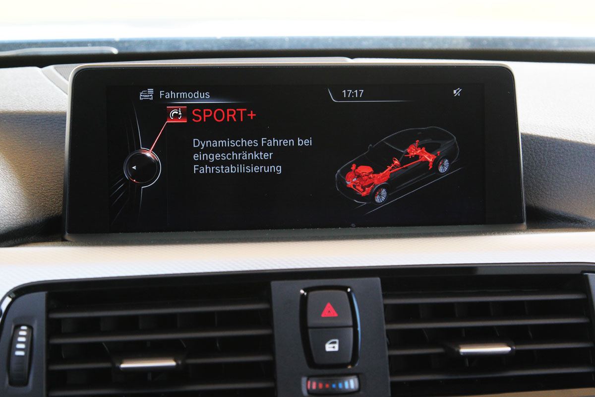BMW 435i dash