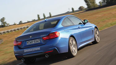 BMW 435i rear action