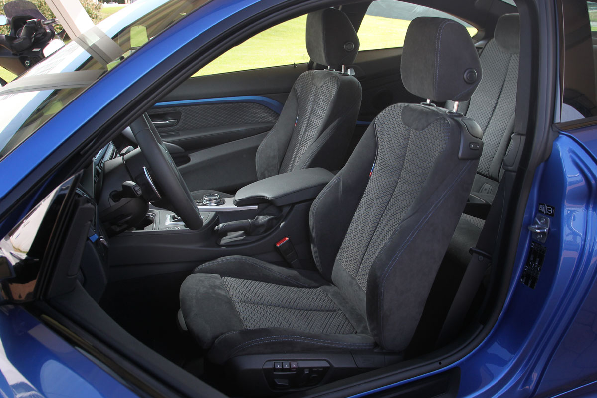 BMW 435i seats