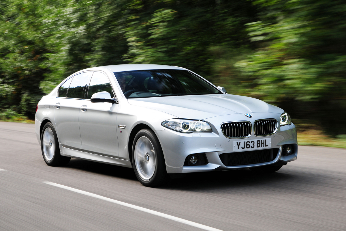 BMW 520d front action