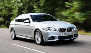 BMW 520d front action