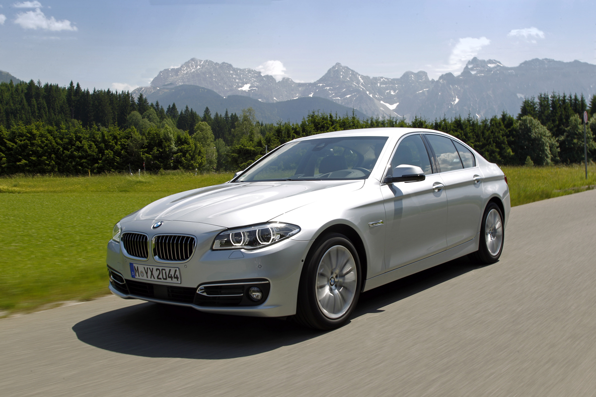 BMW 530d front action