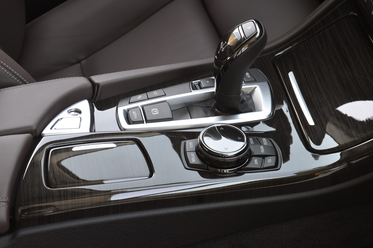 BMW 530d gear stick