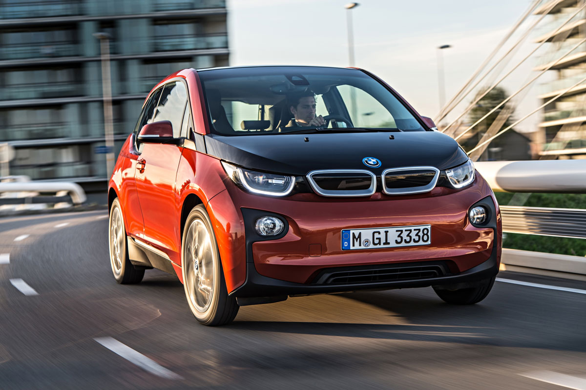 BMW i3 front tracking
