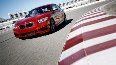 BMW M235i 2014 cornering